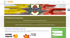 Desktop Screenshot of nutmegcurling.com
